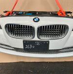 Bild in die Galerieansicht laden, 2012 BMW 530i F10 Complete Front Nose Cut Headlights Grille Bumper OEM