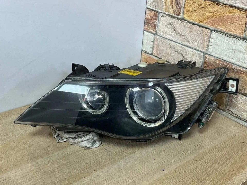 2005-2007 BMW 630i 650i E63 E64 Bi-Xenon Headlights RH LH Pair 7165801 7165796 OEM