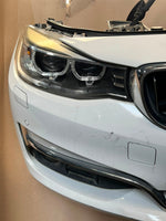 Bild in die Galerieansicht laden, 2015 BMW 320i GT F34 N20 Complete Front Nose Cut Headlights Grille Bumper OEM