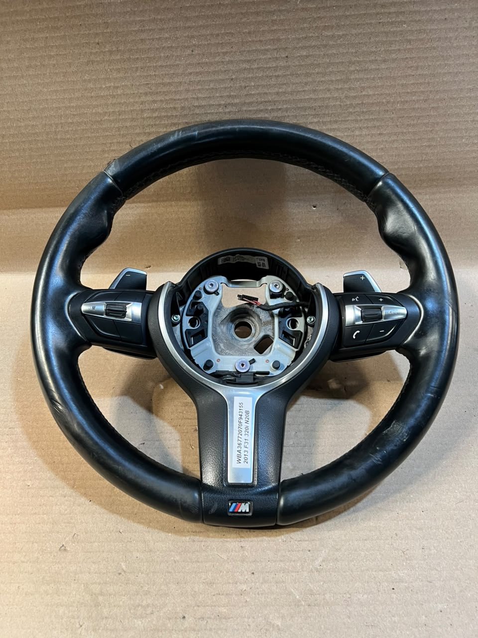 2016 BMW M135i F20 F21 M Sport Multifunction Steering Wheel 7845600 OEM
