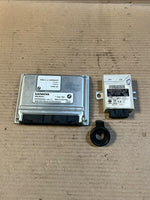 قم بتحميل الصورة إلى عارض الصور، BMW 5 Series E60 E61 M54 ECU DME MS45.0 CAS Key ELV Set 7548769 OEM