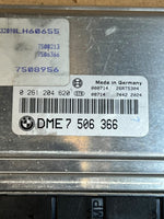 قم بتحميل الصورة إلى عارض الصور، 1999-2001 BMW 740i E39 M62 Engine Control Module SET DME + EWS + 1KEY 7506366