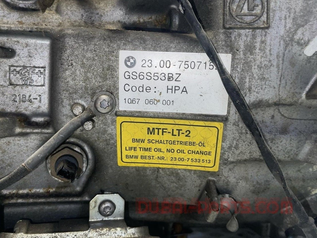 Bmw 2005 645i 650i N62 E63 7507152 Dual clutch GS6S53BZ