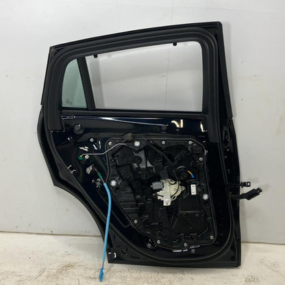 OEM left rear door for BMW X6 (G06, F96) xDrive 40 CARBONSCHWARZ METALLIC 416 8497451