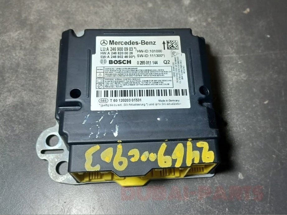 2013-2016 Mercedes-Benz CLA W246 Air SRS bag Control Module A246 9000903 OEM