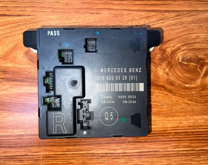 Mercedes-Benz CLS350 Rear Right Door Control Module A2198200326 W219 CLS C219 OEM