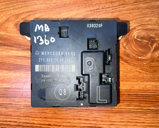 2003-2009 Mercedes-Benz E320 Rear Left Door Control Unit A2118201526 W211 E-Class OEM