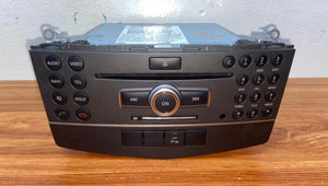 Mercedes-Benz Head Unit CD Player A2049006303 C-Class W204 OEM Radio Audio