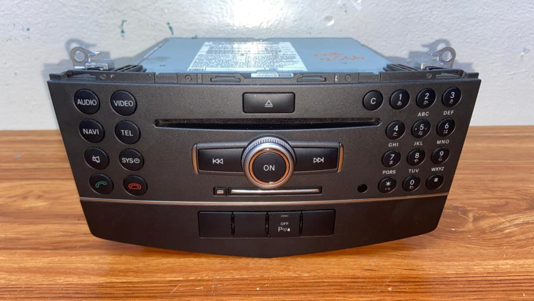 Mercedes-Benz Head Unit CD Player A2049006303 C-Class W204 OEM Radio Audio