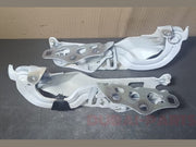 2015-2020 MERCEDES-BENZ C-CLASS W205 DRIVER/PASSENGER LEFT/RIGHT HOOD HINGE BRACKET WHITE SET