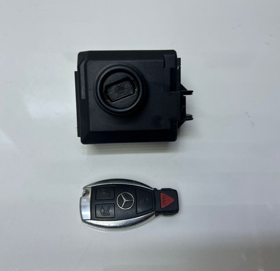 2009-2016 Mercedes-Benz E350 Ignition Switch Module & Key EZS/EIS A2129055200 W212 E-Class OEM