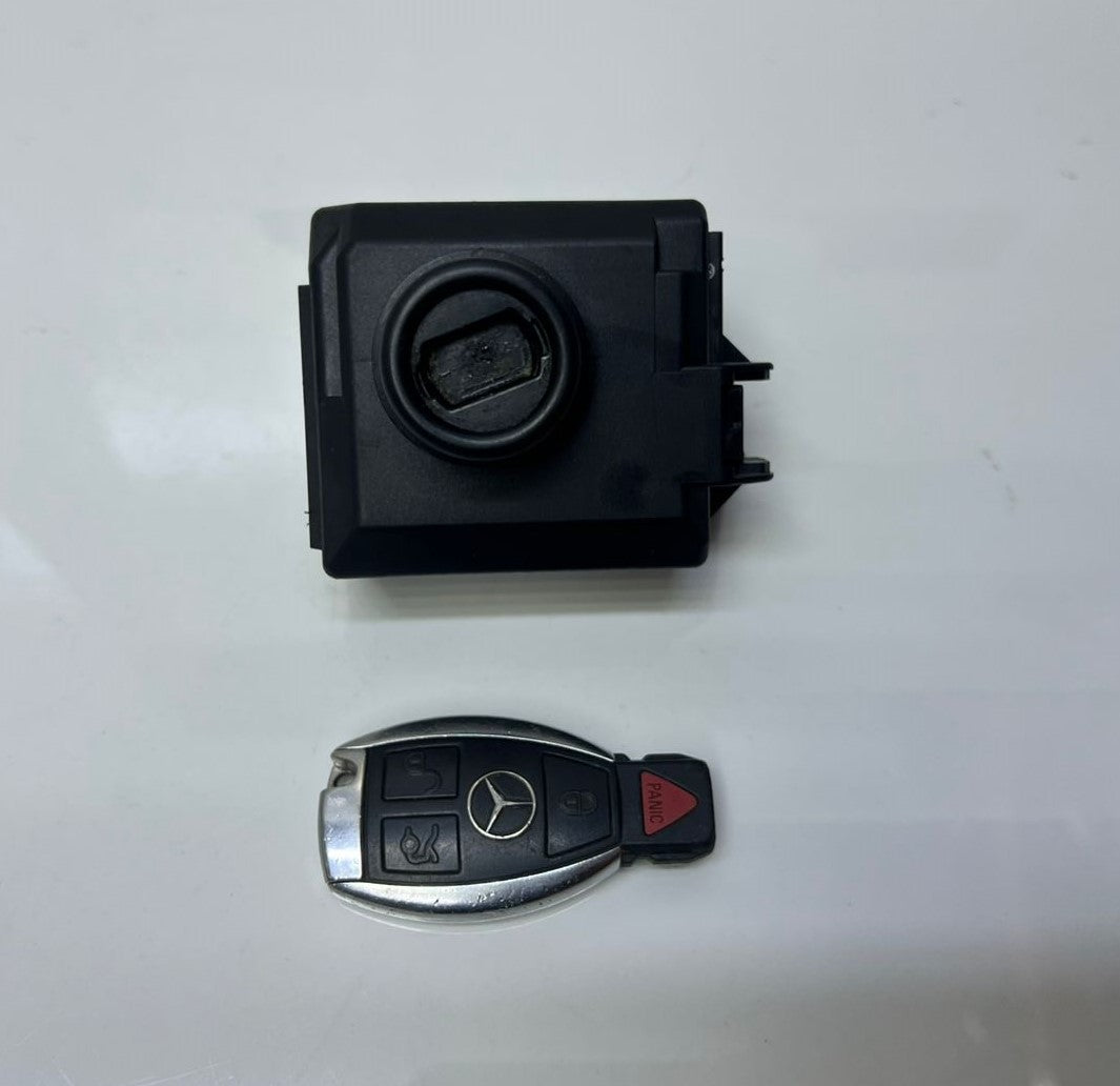 2009-2016 Mercedes-Benz E350 Ignition Switch Module & Key EZS/EIS A2129055200 W212 E-Class OEM