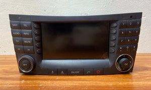 Mercedes-Benz Head Unit CD Player A2118704690 E-Class W211 OEM Radio Audio