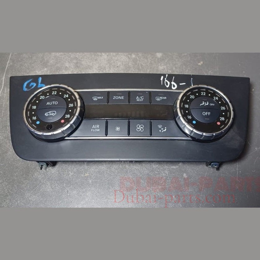 2014-2016 MERCEDES-BENZ W166 GL550 VORNE Heizung Klimaanlage KLIMA-TEMPERATURSTEUERUNG A166 9000506