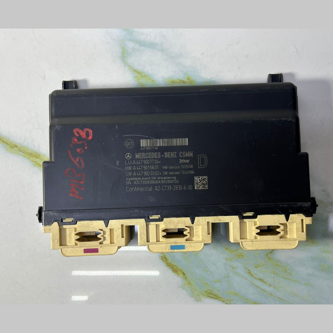 Mercedes Benz W447 VIto V-Class Driver Seat Control Module A447 9007704 OEM