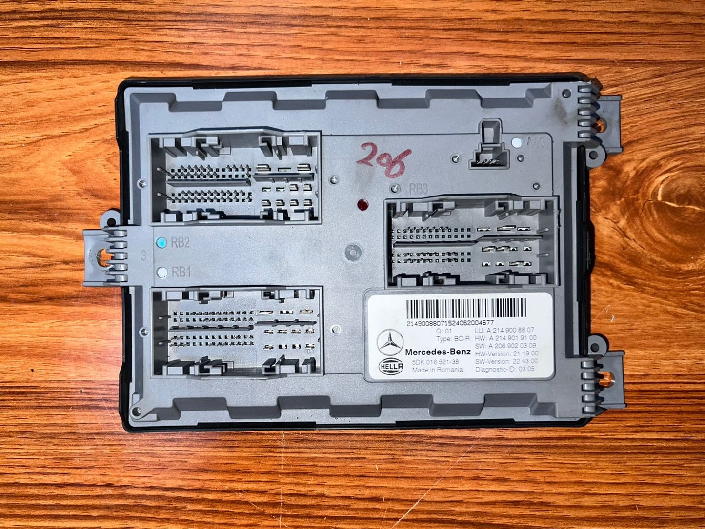Mercedes-Benz C W206 Body Control Module A2149008807 C-Class W206 and GLC X253