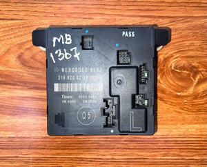 2006 Mercedes-Benz CLS500 Rear Left Door Control Unit A2198200226 W219 CLS-Class OEM