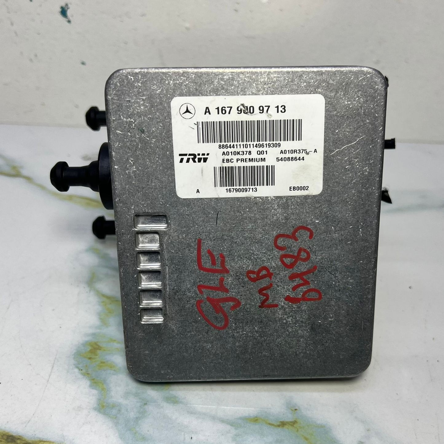 17-22 Mercedes W167 GLE350 GLS ABS Anti Lock Brake Pump Module A167 9009713 OEM