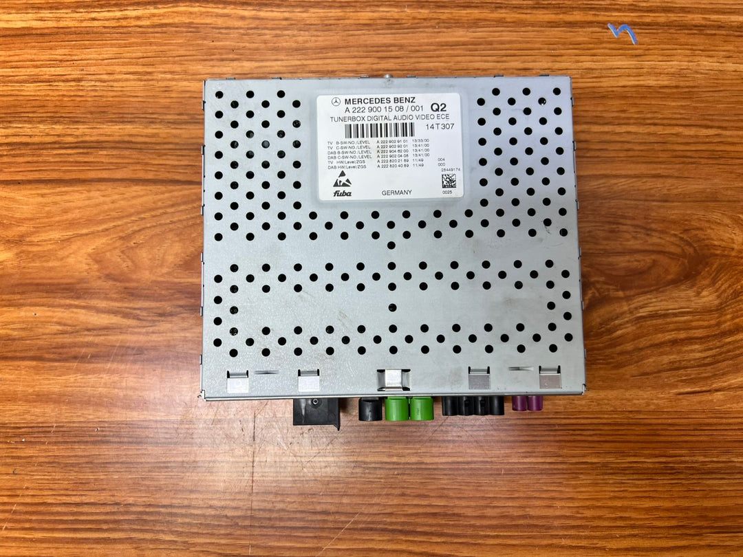 Mercedes-Benz S-Class Radio Tuner Control Unit A2229001508 W222 OEM