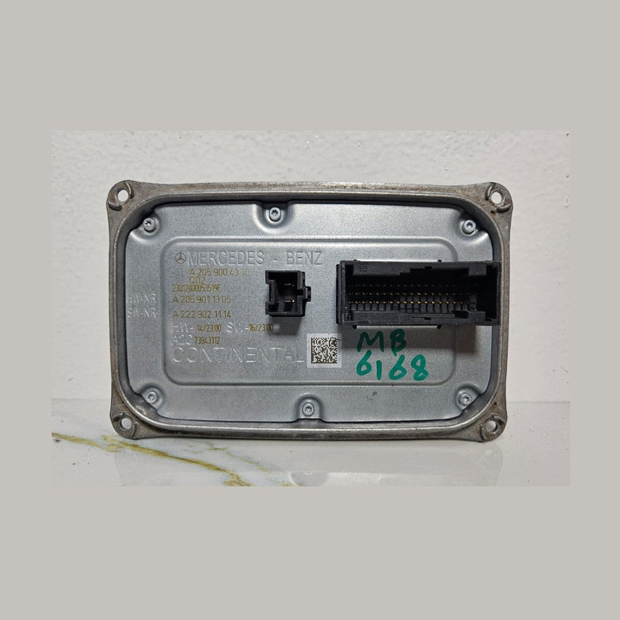 15-20 Mercedes W205 C-Class LED Headlight Control Module A205 9004330 OEM