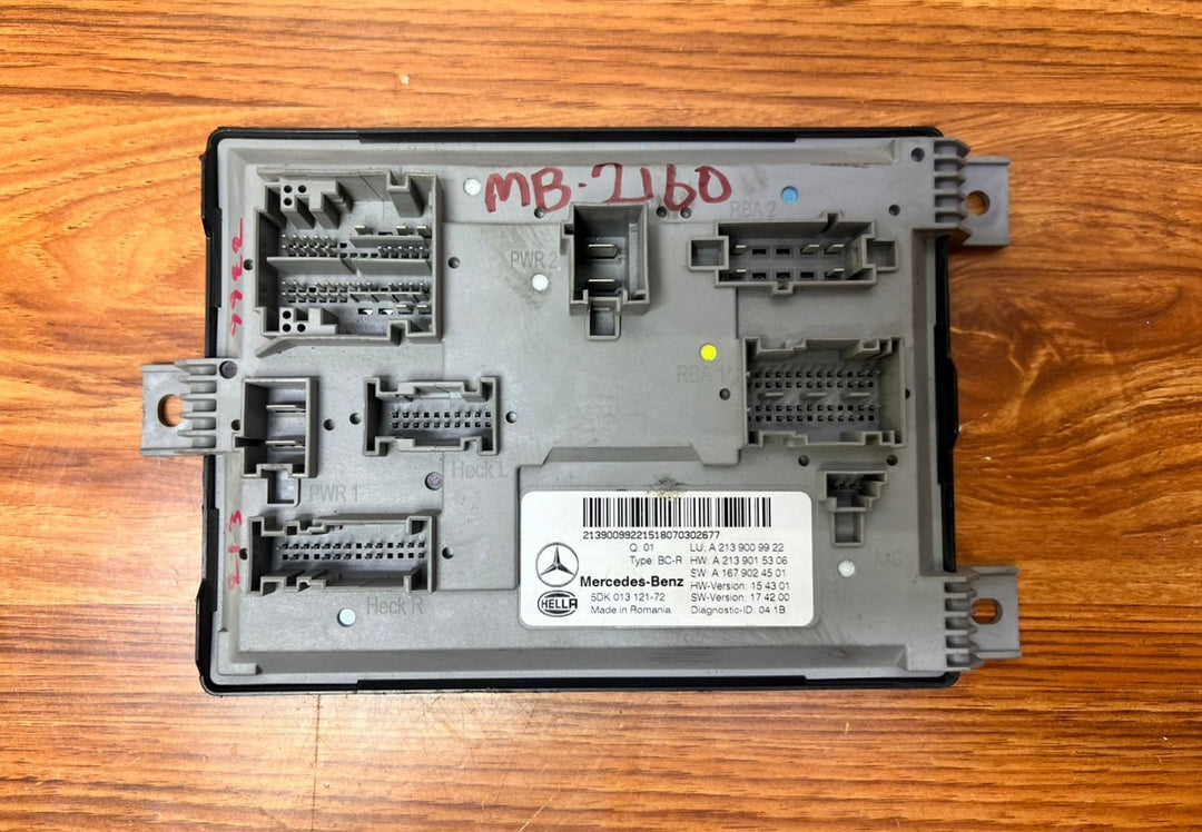 2019 Mercedes-Benz Body Control Module A2139009922 E-Class W213 OEM