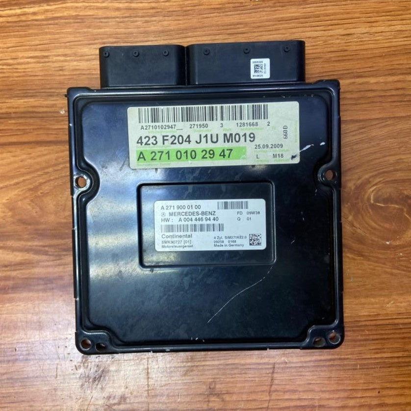 06-10 Mercedes W204 C-Class Engine Control Module Unit ECM ECU A271 9000100 OEM
