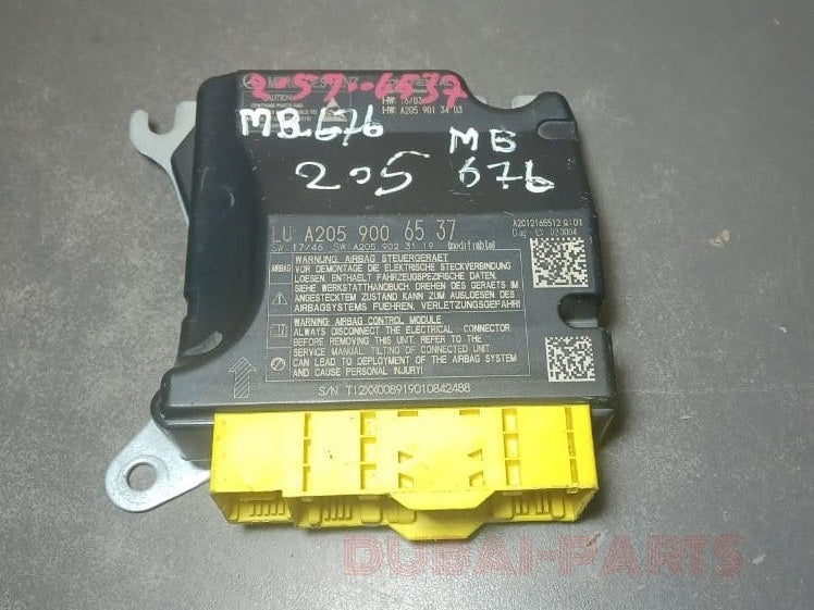 2015-2020 Mercedes-Benz C-Class W205 Air SRS bag Control Module A205 9006537 OEM