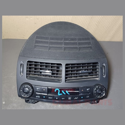 2004-2009 Mercedes-Benz W211 E350 Center Dash AC Heater Air Vent Switch Control Trim A211 8302590 OEM