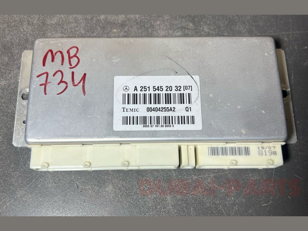 2007-2012 Mercedes-Benz W164 GL Air Suspension Airmatic Control Module A251 5452032 OEM
