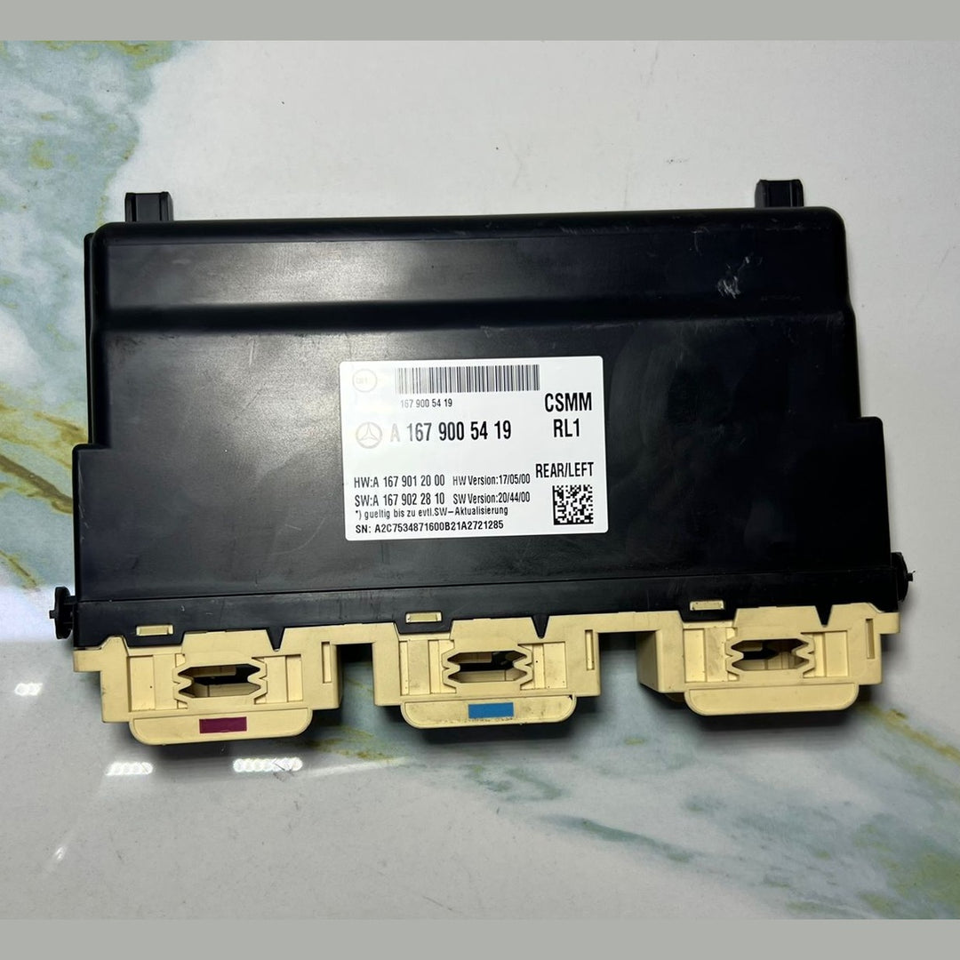 2019-2024 Mercedes W167 GLE Rear Left Side Seat Control Module A167 9005419 OEM