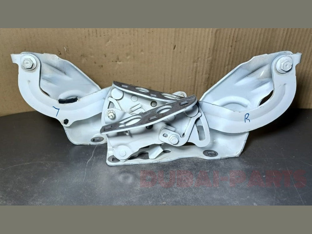 2017-2022 MERCEDES-BENZ W213 E-CLASS LEFT AND RIGHT FRONT HOOD BONNET HINGE SET OEM WHITE