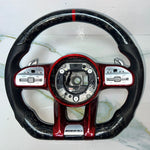 Load image into Gallery viewer, Mercedes W205 AMG Steering Wheel Multi Function Sport Assembly W \ Paddle Shifts
