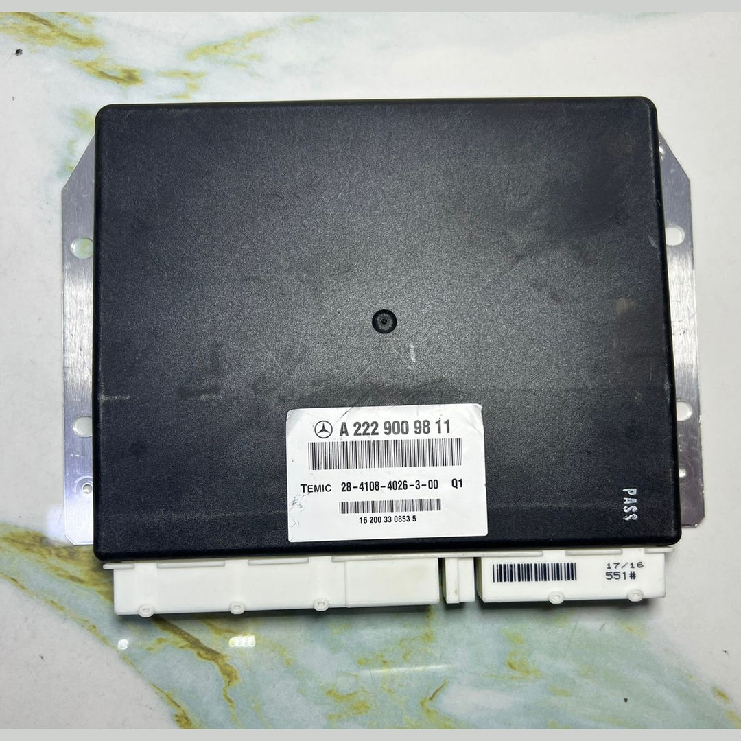 15-20 Mercedes W222 S-Class Air Suspension Control Unit Module A222 9009811 OEM