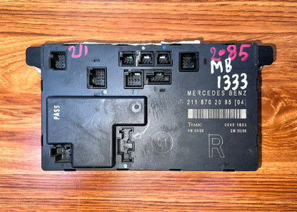 2002-2009 Mercedes-Benz E-Class W211 Front Right Side Door Control Module A2118702085 OEM
