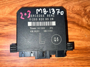 Mercedes-Benz C-Class W203 Rear Left Door Control Unit A2038206526 OEM