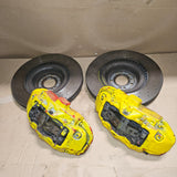 13-16 Mercedes W166 AMG ML63 GL63 Front Left & Right AMG Brake Calipers \Discs
