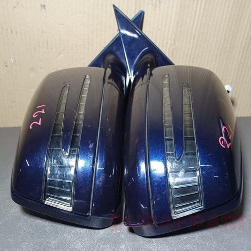 2007-2009 Mercedes-Benz S-Class W221 S550 Right \ Left Side Rear View Mirror Set Foldable With Signal Light