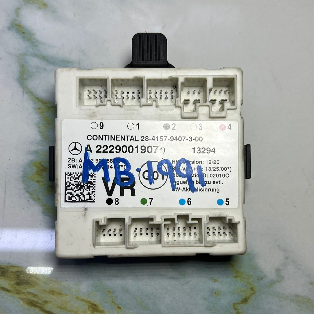 Mercedes-Benz W222 S-Class Front Right Side Door Control Module A222 9001907 OEM
