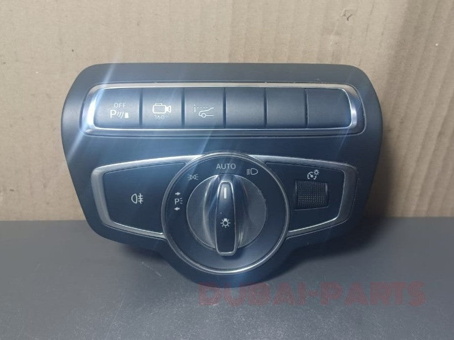 2015-2020 Mercedes-Benz C-Class W205 C300 Headlight Switch Black A205 9051810 OEM