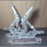 2008-2014 Mercedes-Benz C-Class C300 W204 FRONT RIGHT \ LEFT HOOD HINGE SET PAIR SILVER OEM