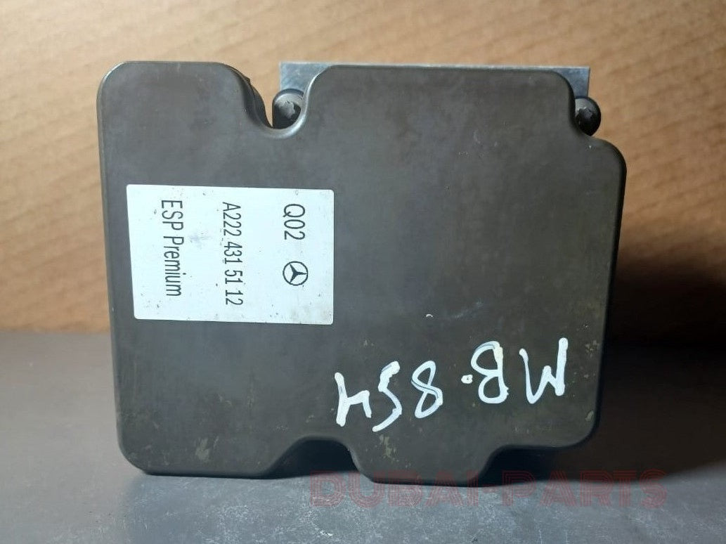 12-18 Mercedes Benz W222 S-CLASS S400 S550 ABS Unit Brake Pump A222 4315112 OEM