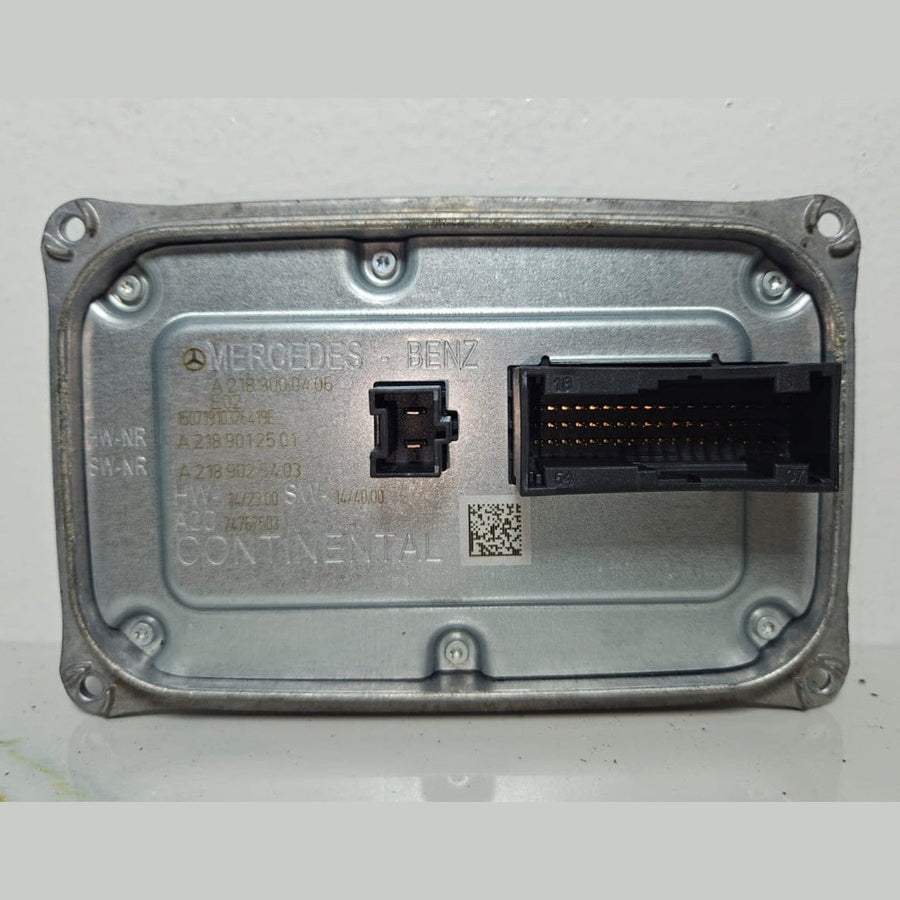 14-18 Mercedes W218 CLS Headlight Ballast Control Module A218 9000406 OEM