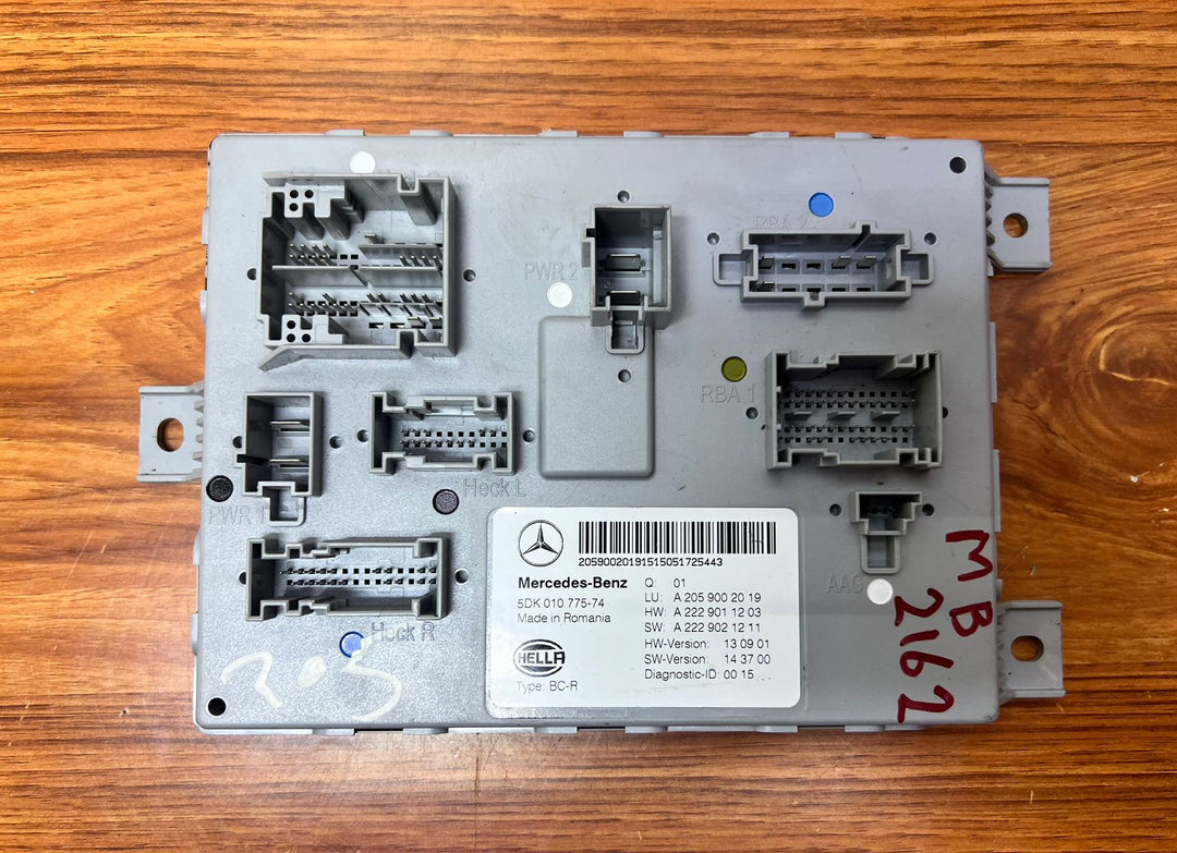 Mercedes-Benz Rear SAM Control Module A2059002019 C-Class W205 GLC W253 OEM