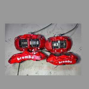 Mercedes-Benz E63 W212 E-Class Front \ Rear Brembo Red Brake Caliper Set of 4