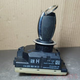 2017 MERCEDES-BENZ W205 C-CLASS IGNITION START STOP SWITCH MODULE BUTTON WITH KEY OEM