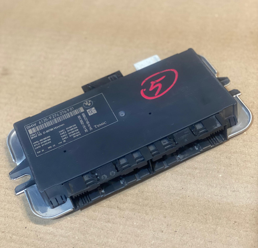 2009-2016 BMW 535i FOOTWELL LIGHT CONTROL MODULE 9274276