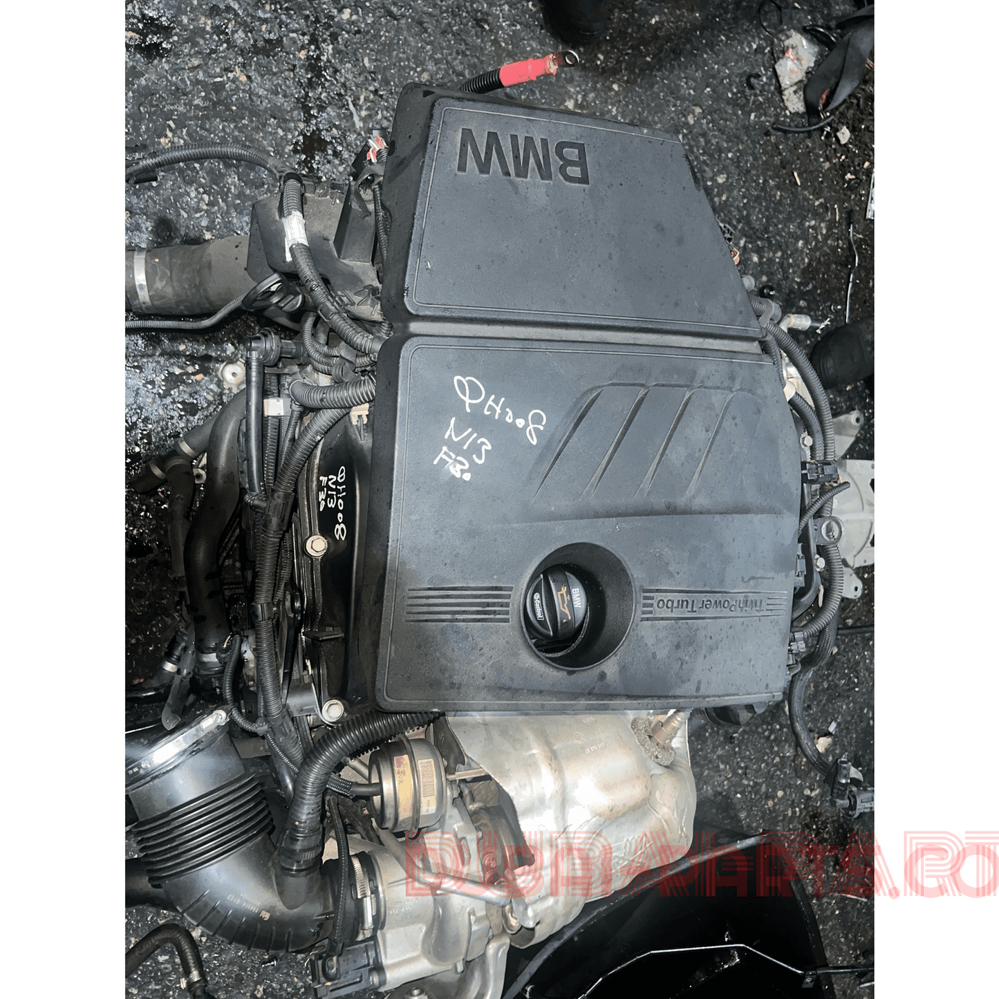 Bmw 316i F30 N13B16A Engine 2012 To 2016 Motor Complete OUT GEARBOX