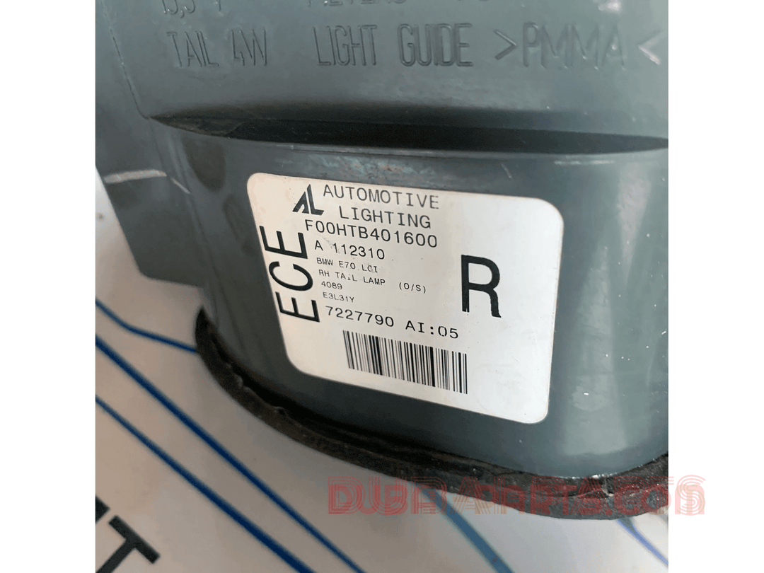 BMW X5 E70 Backlight Lci