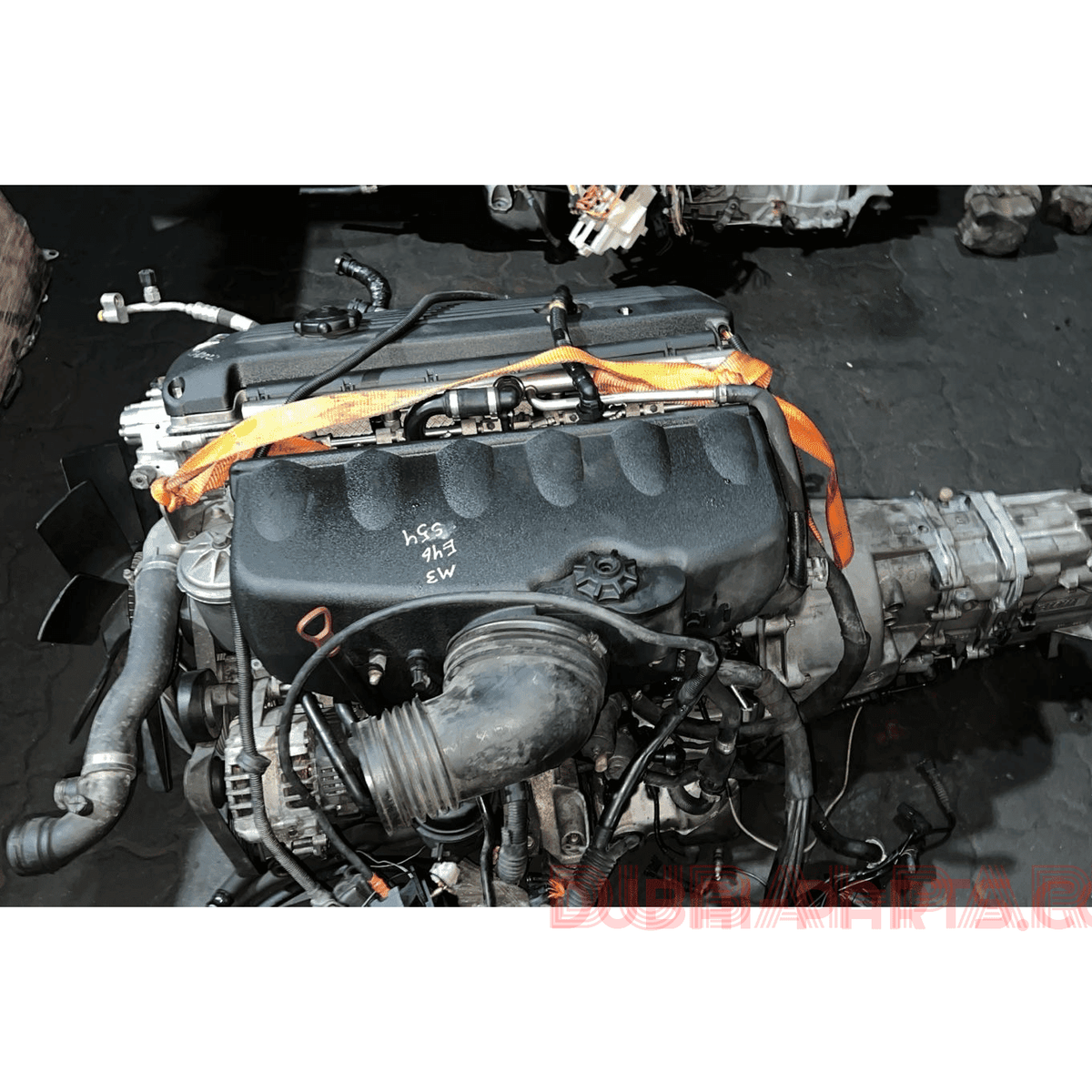 BMW M3 S54 Motor mit Schaltgetriebe, Originalteil, verwendet