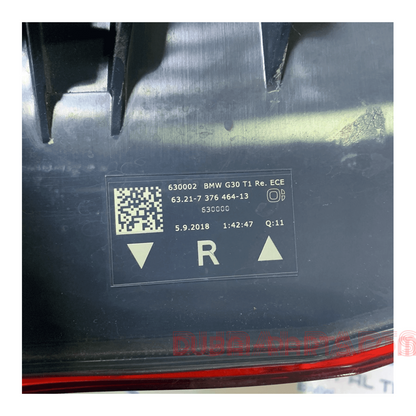BMW G30 Stop Light 5 Series 7376464 ECE Genuine Products used